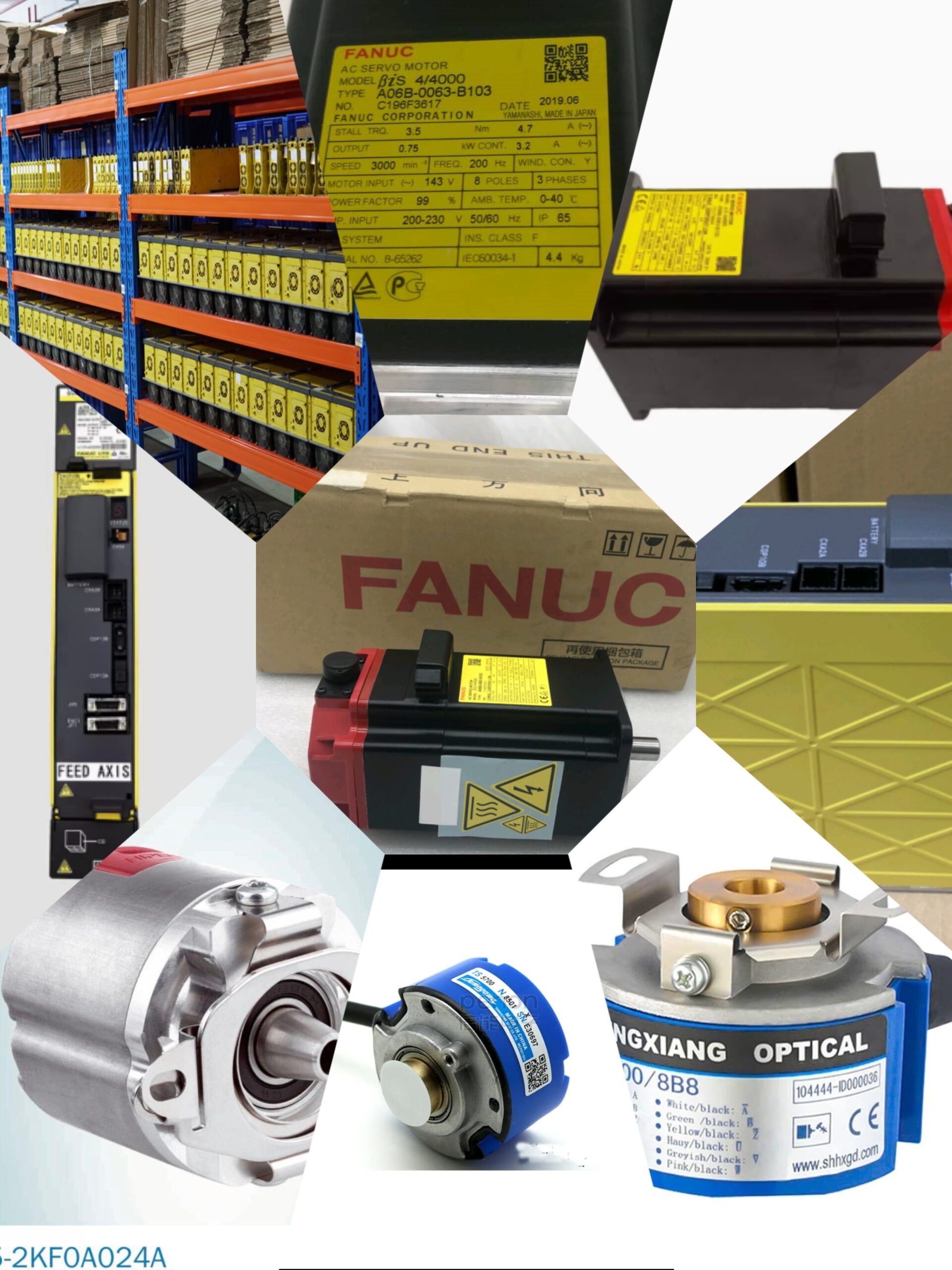 Fanuc Motors and Encoder Products
